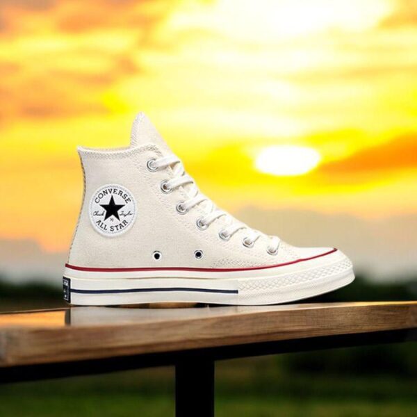 First Copy Converse Chuck 70 Mid Triple White - Image 5