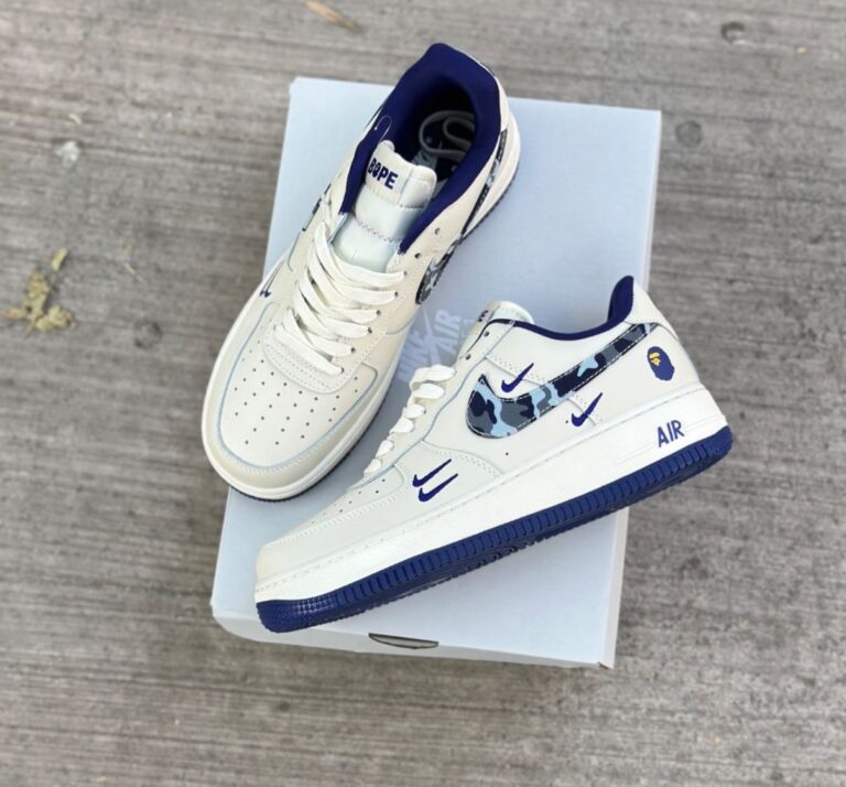 First Copy Nike Air Force Custom Bape (2)