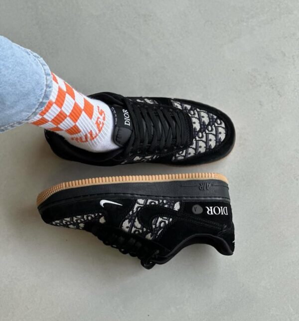 First Copy Nike Air Force Dior Custom x Stussy - Image 2