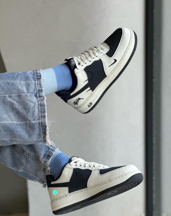 First Copy Nike Air Force Dior Custom x Stussy - Image 4