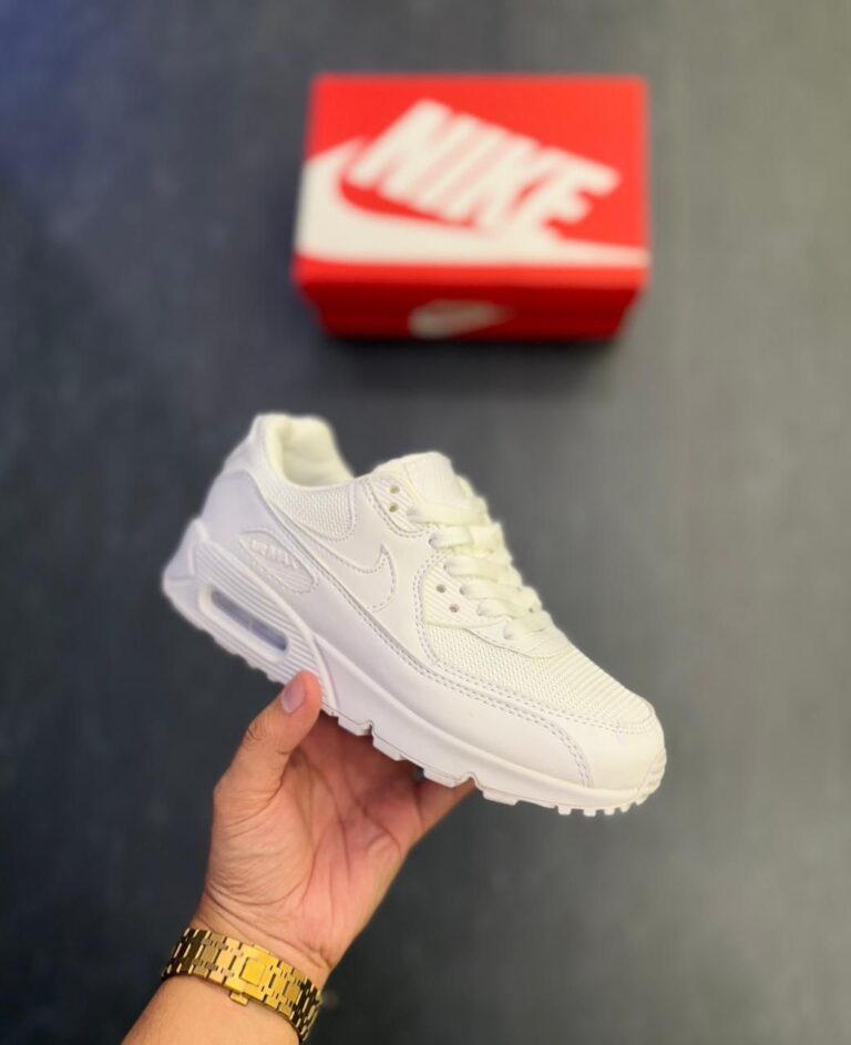 First Copy Nike Air Max 90 Triple White (4)