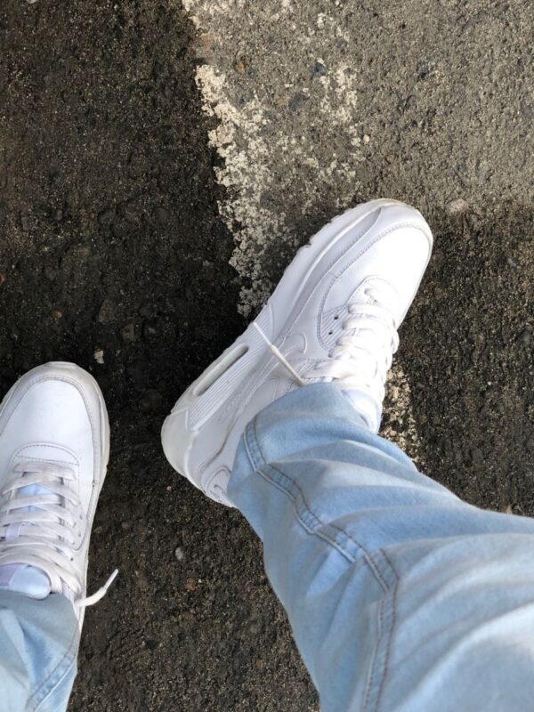 First Copy Nike Air Max 90 Triple White - Image 6