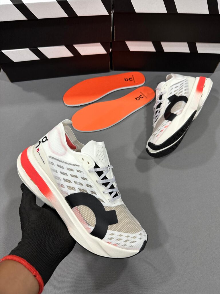 First Copy On Running Cloudboom Strike WhiteBlack