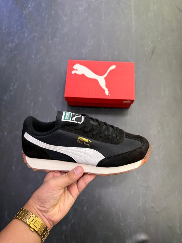 First Copy Puma Easy Rider Black White - Image 2