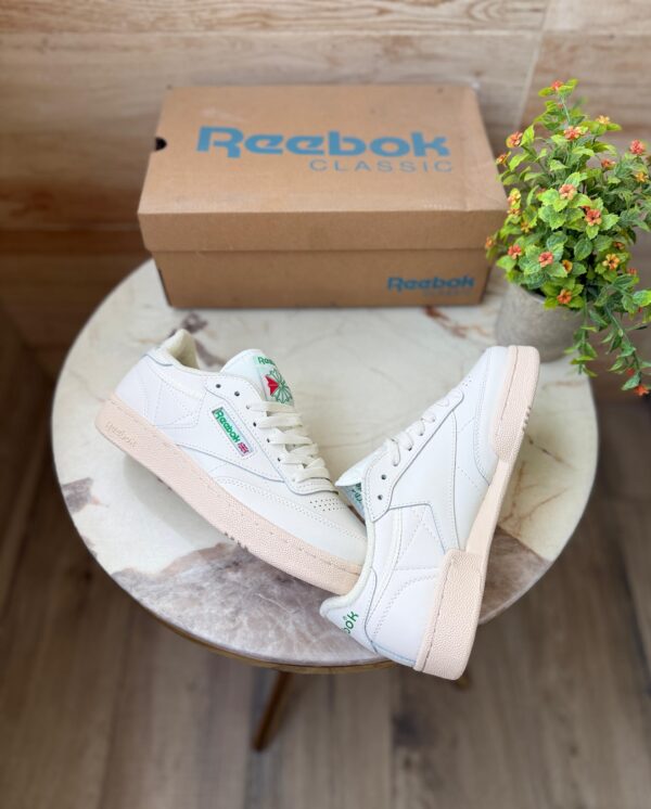 First Copy Reebok Classic Chalk Paper-White - Image 3