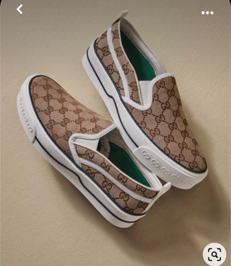 FIRST COPY Gucci Tennis Slippon For Men (1)