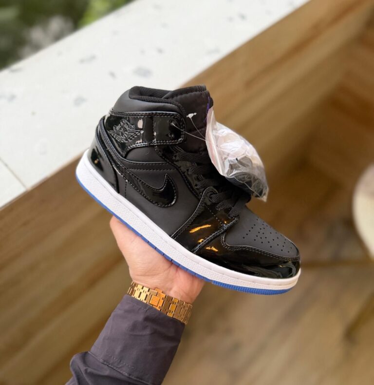 First Copy Air Jordans Retro 1 Patent Space Jam (11)