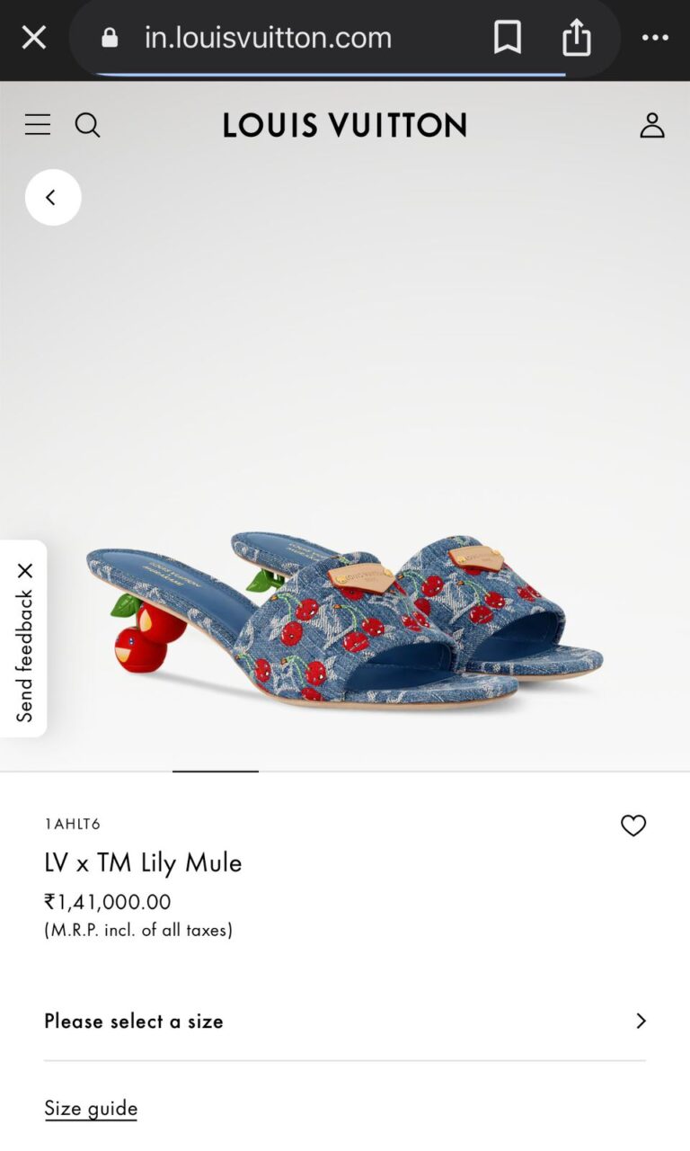 First Copy LV x TM Lily Mule for Women (2)