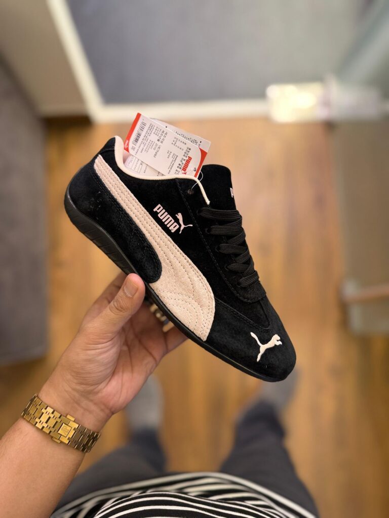 First Copy Puma Speed Cat Black Pink (1)