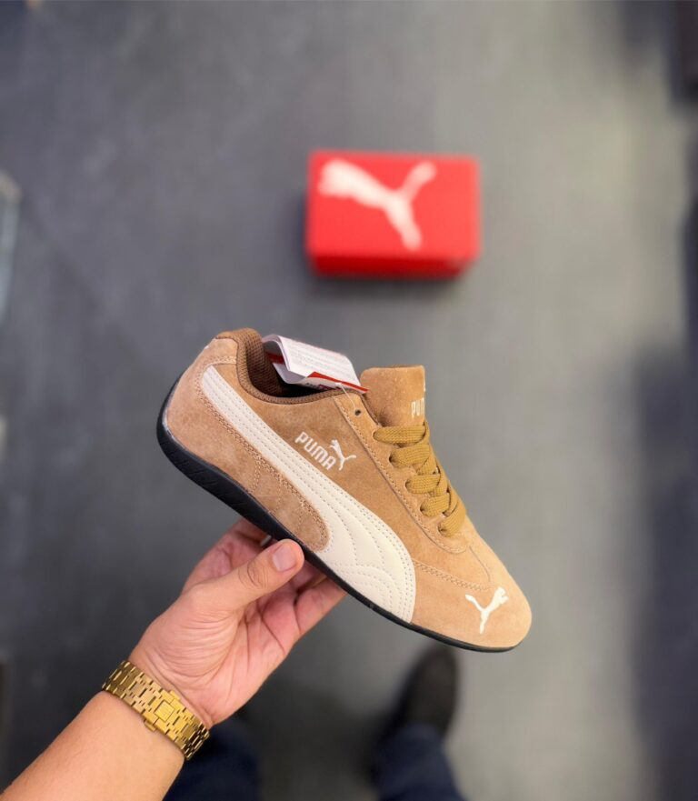 First Copy Puma Speed Cat Brown Coffee (3)
