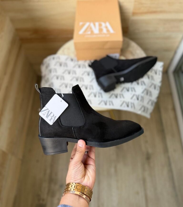 First Copy Zara T Suede Chelsea Boots (1)