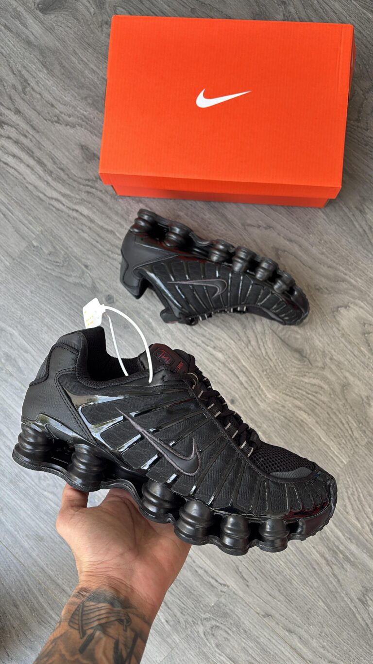 First Copy Nike Shox TL Shocker All Black (2)